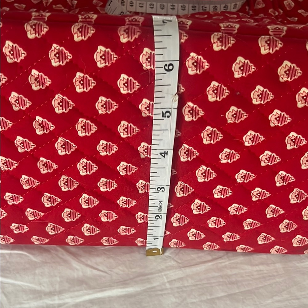 Vera Bradley Nantucket Red Large Tote - Picture 7 of 12